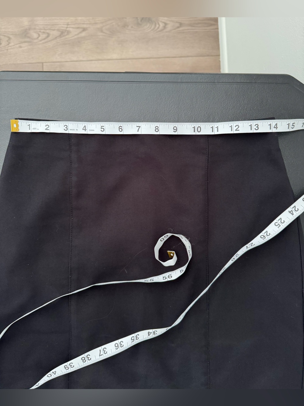 Van Heusen Black Pencil Skirt